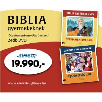 Biblia gyermekeknek (24 DVD)