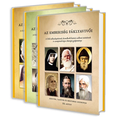 Az emberiség fáklyavivői könyvsorozat (vallástörténeti lexikon)